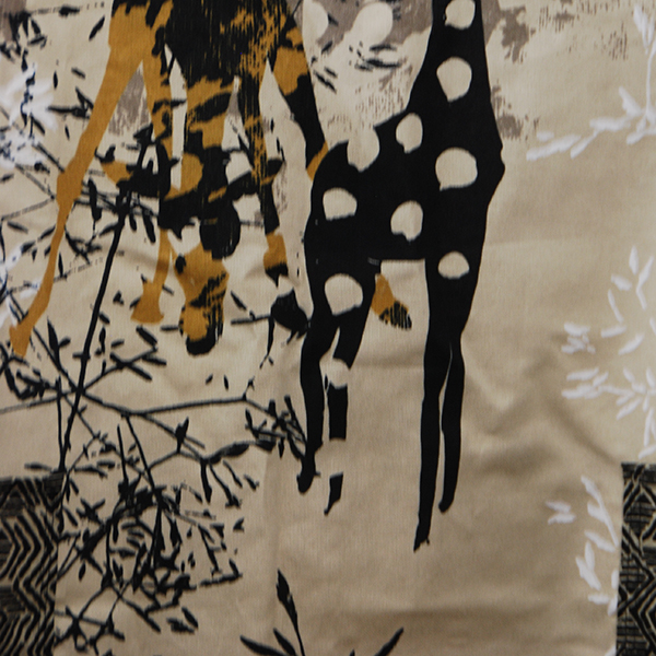 tablier en tissu épais à motifs